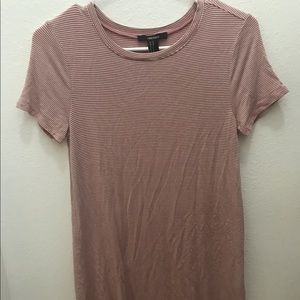 forever 21 striped dress